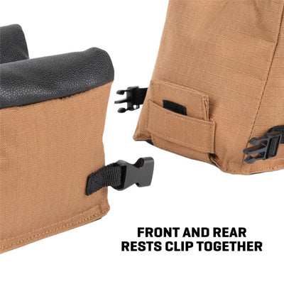 Unfilled Front & Rear Shooting Bag Combo 
