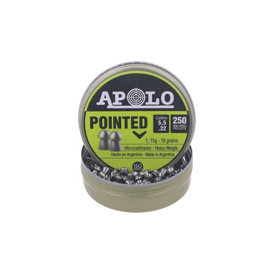 Apolo Pointed Pellets 5.5mm (18 grain)