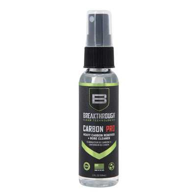 Breakthrough Clean Heavy Carbon Remover - Gun Barrel and Bore Cleaner - All Purpose Degreaser - Perfect for Handguns and Rifles - 2oz Bottle, Clear