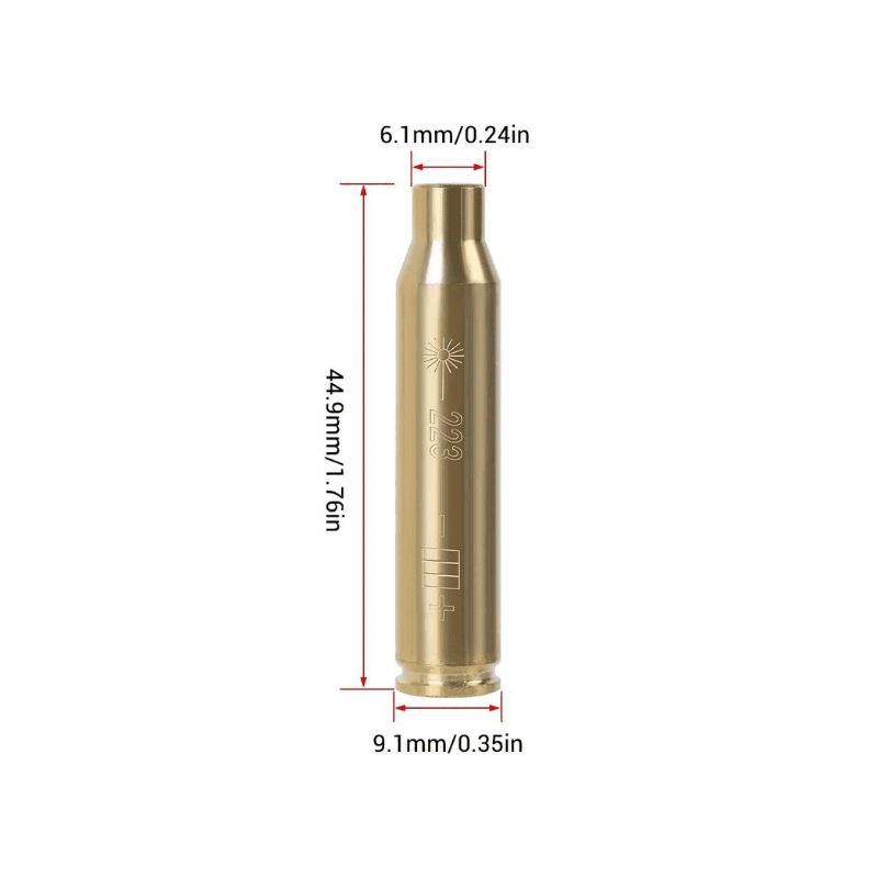 223 Cartridge Red Laser Boresighter