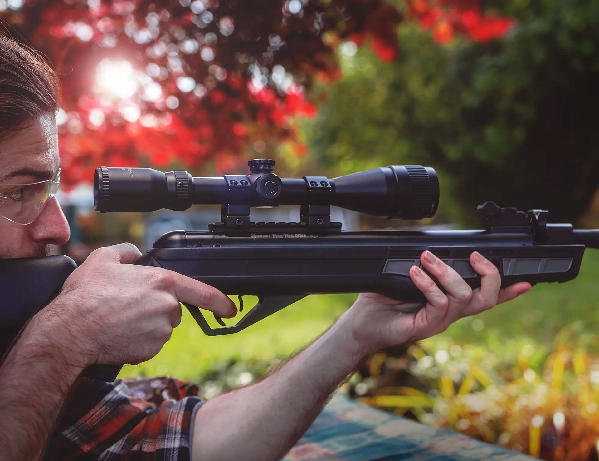 Crosman Mag-Fire Ultra w Scope | Multishot | 5.5mm