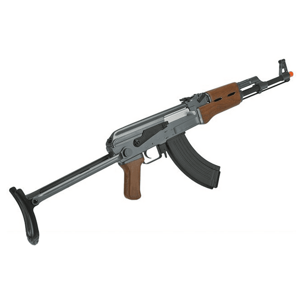 CYMA Sport AK47 Airsoft AEG Rifle (Model: Faux Wood Underfolding Stock)