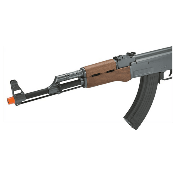 CYMA Sport AK47 Airsoft AEG Rifle (Model: Faux Wood Underfolding Stock)