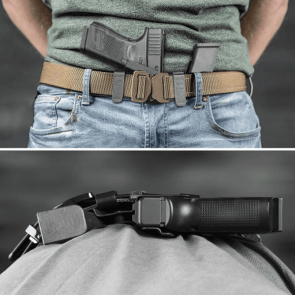 Combo Sidecar Kydex Gun Holster and Single Mag Pouch