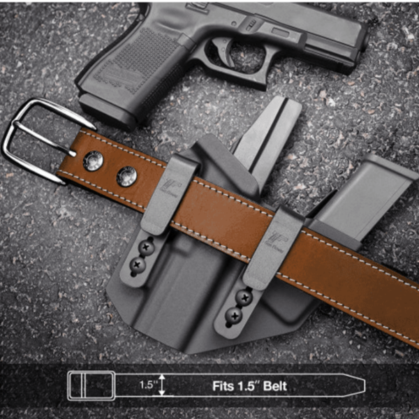 Combo Sidecar Kydex Gun Holster and Single Mag Pouch