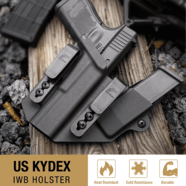 Combo Sidecar Kydex Gun Holster and Single Mag Pouch