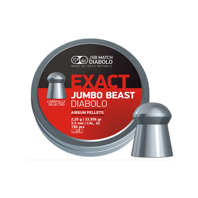 JSB Exact Jumbo Beast 5.5mm | 2.20 g | 33.956 gr | 150 Pcs