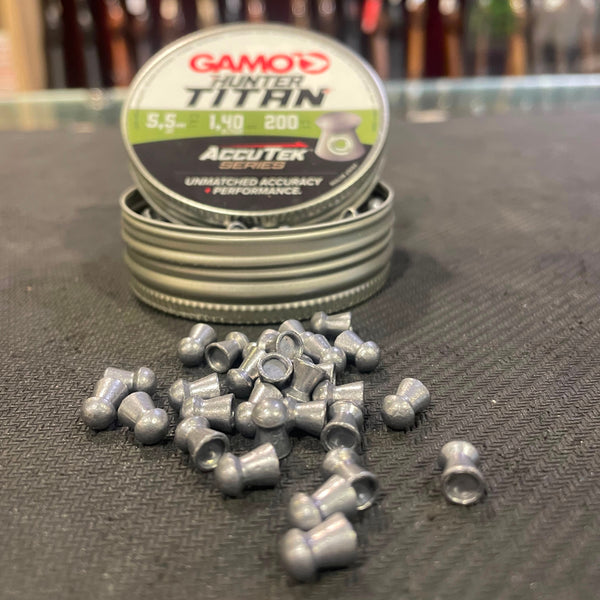 Gamo Hunter Titan Accutek Series Pellets | 5.5MM | 200 Pcs