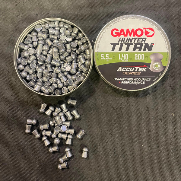 Gamo Hunter Titan Accutek Series Pellets | 5.5MM | 200 Pcs