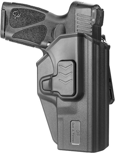 Gun & Flower Polymer OWB Holster Taurus G3 | Black