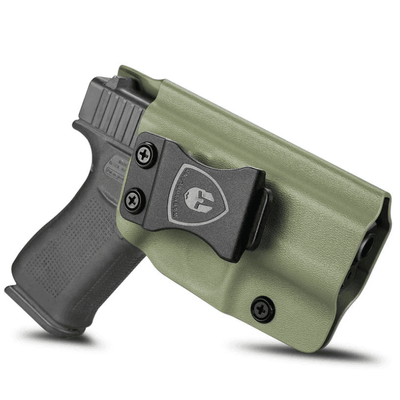 Gun & Flower Glock 19/19X IWB Kydex Holster (Army Green)
