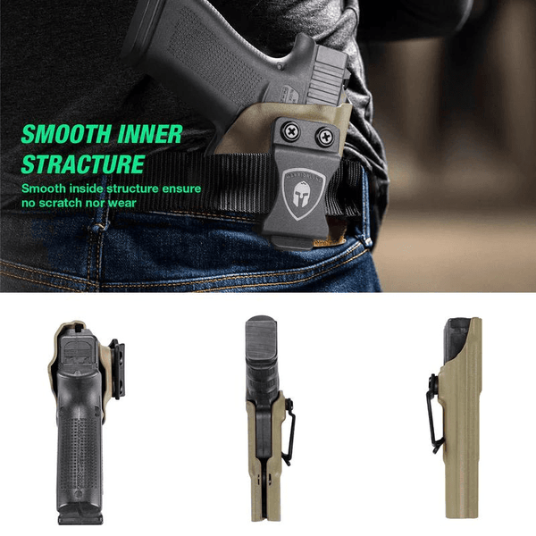 Gun & Flower Glock 19/19X IWB Kydex Holster (Tan)