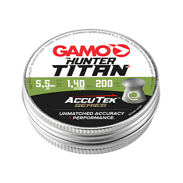 Gamo Hunter Titan Accutek Series Pellets | 5.5MM | 200 Pcs