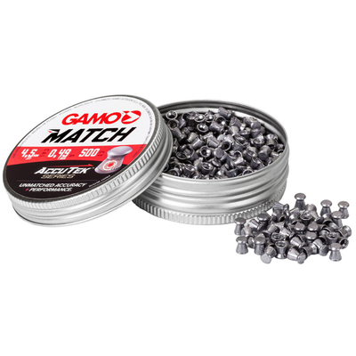 Gamo Match Accutek Series Pellets | 4.5MM | 500 Pcs