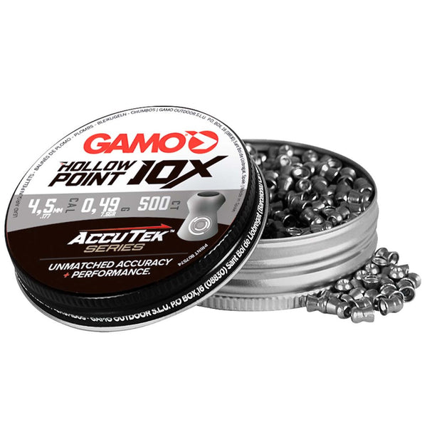 Gamo Hollow Point Accutek Series Pellets | 4.5MM | 500 Pcs