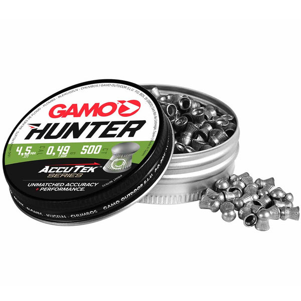 Gamo Hunter Accutek Series Pellets | 4.5MM | 500 Pcs