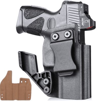 Gun & Flower Kydex w Leather IWB Holster with Claw For Taurus G2C/G3C