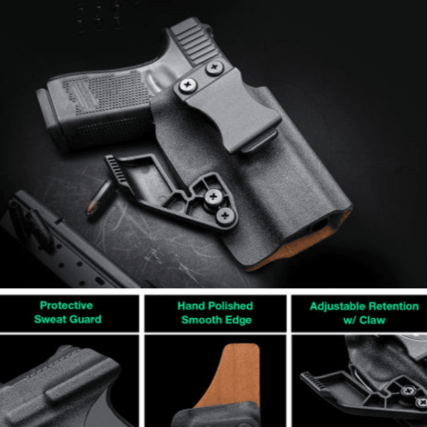 Kydex Holster with Leather Inside For Taurus G2C G3C With Claw