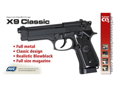 ASG X9 Classic | Blowback
