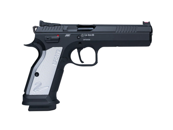 CZ TS2 | Black w White Grip | Blowback