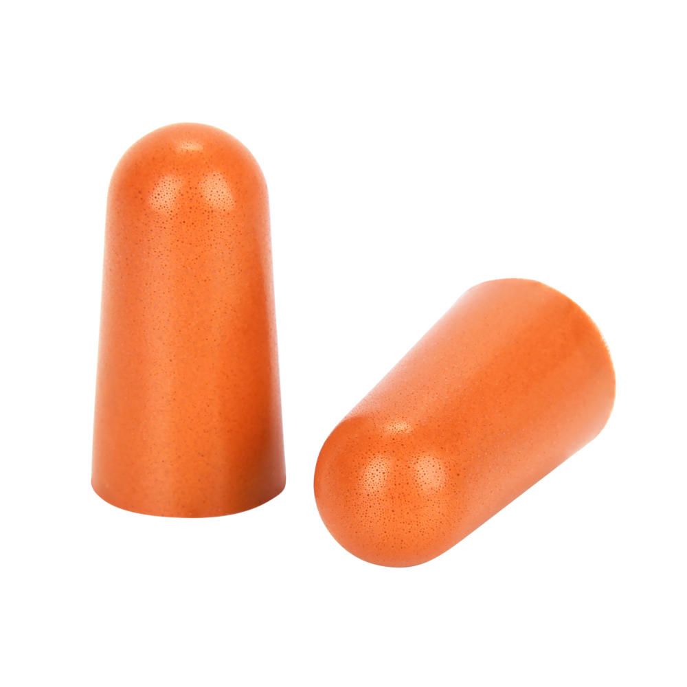 ULTRX Foam Ear Plugs, 50-Pairs Bag | Orange