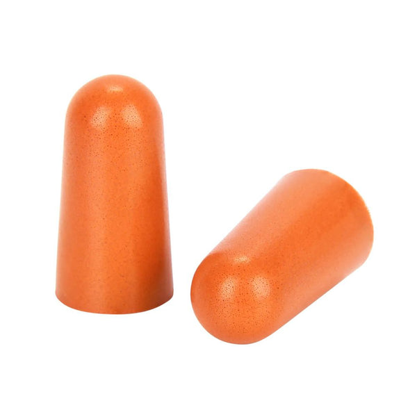 ULTRX Foam Ear Plugs, 50-Pairs Bag | Orange