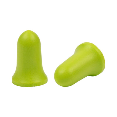 ULTRX Tapered Foam Ear Plugs, 50-Pairs Jar | Lime