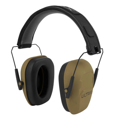 ULTRX Shield Passive Earmuff | FDE