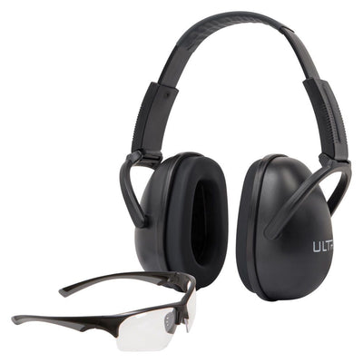 ULTRX Blocker Ear & Eye Protection Combo | Black