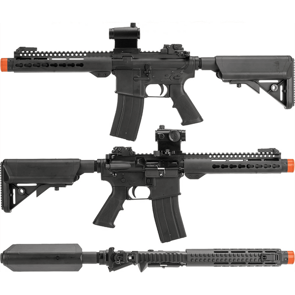 Matrix M4 GBB AR-15 Gas Blowback Airsoft Rifle w/ Reinforced WA System (Model: Delta MLOK 9