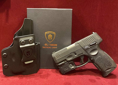Warriorland Mini Tactical Light with Kydex Holster for Taurus G2C/G3/G3C