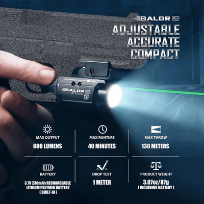 OLIGHT Baldr Mini 600 Lumens