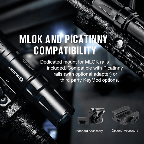 OLIGHT Odin Mini 1250 Lumens (Black) 