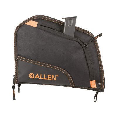Allen AUTO-FIT Handgun Case, 9″ Black & Orange