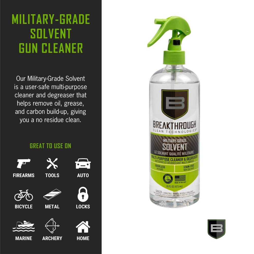 Breakthrough Clean Technologies Military-Grade Solvent - 16 oz