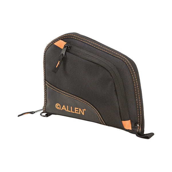 Allen AUTO-FIT Handgun Case, 9″ Black & Orange