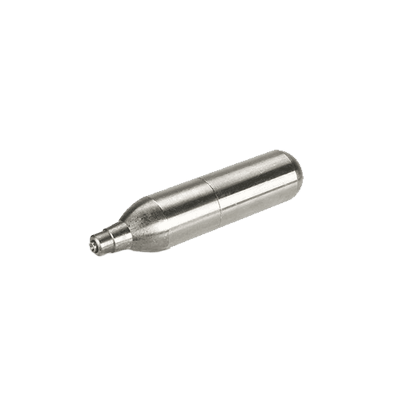 SHS Rechargeable Metal 12g Co2 / Green Gas Cartridge for Airsoft & Air Guns - Single