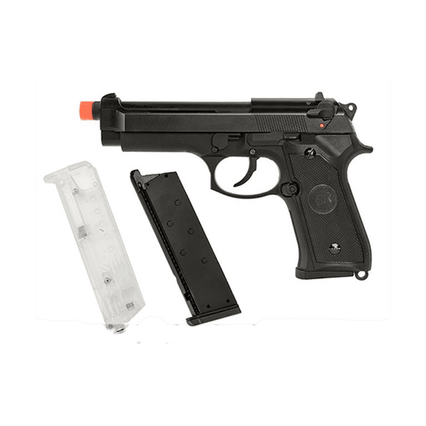 SRC Metal SR-92 M92 Airsoft Green Gas Blow Back Pistol Kit