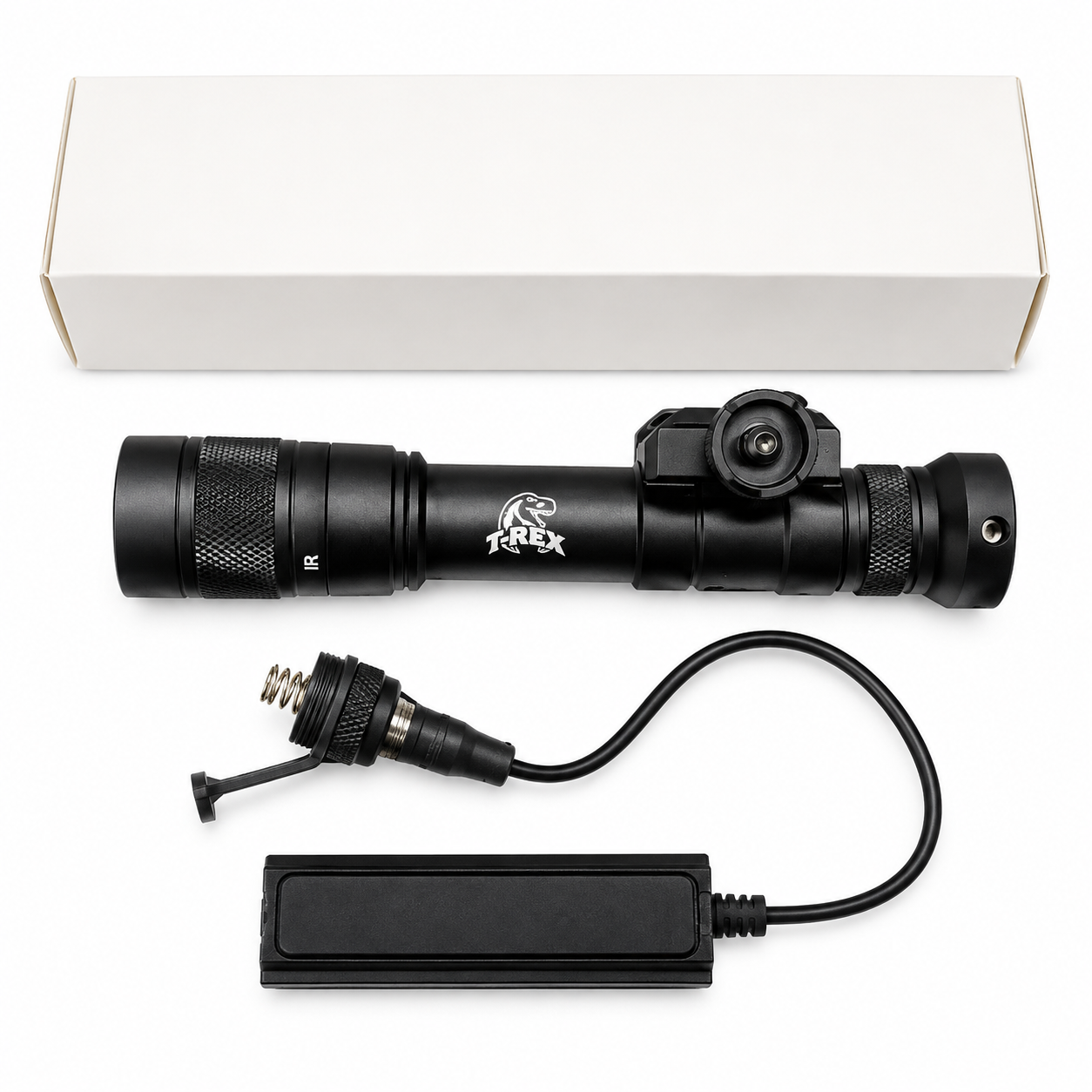 T-REX Rifle Tactical Flashlight | 1700 Lumens | Black