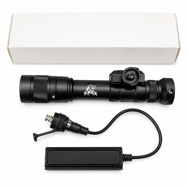 T-REX Rifle Tactical Flashlight | 1700 Lumens | Black