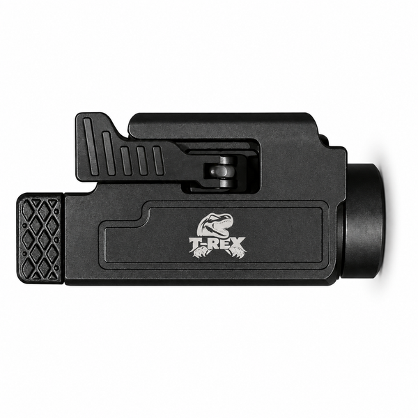 T-REX Sliding Slot Tactical Flashlight | 800 Lumens | Black