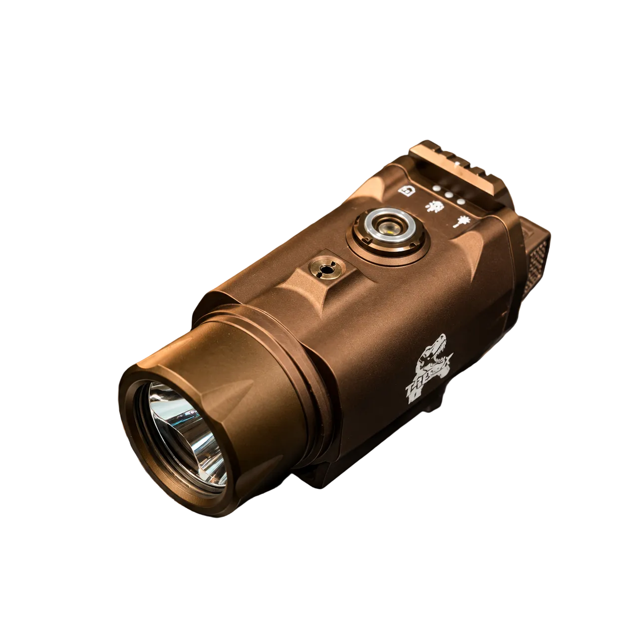 T-REX Laser & Tactical Flashlight | 1500 Lumens | FDE