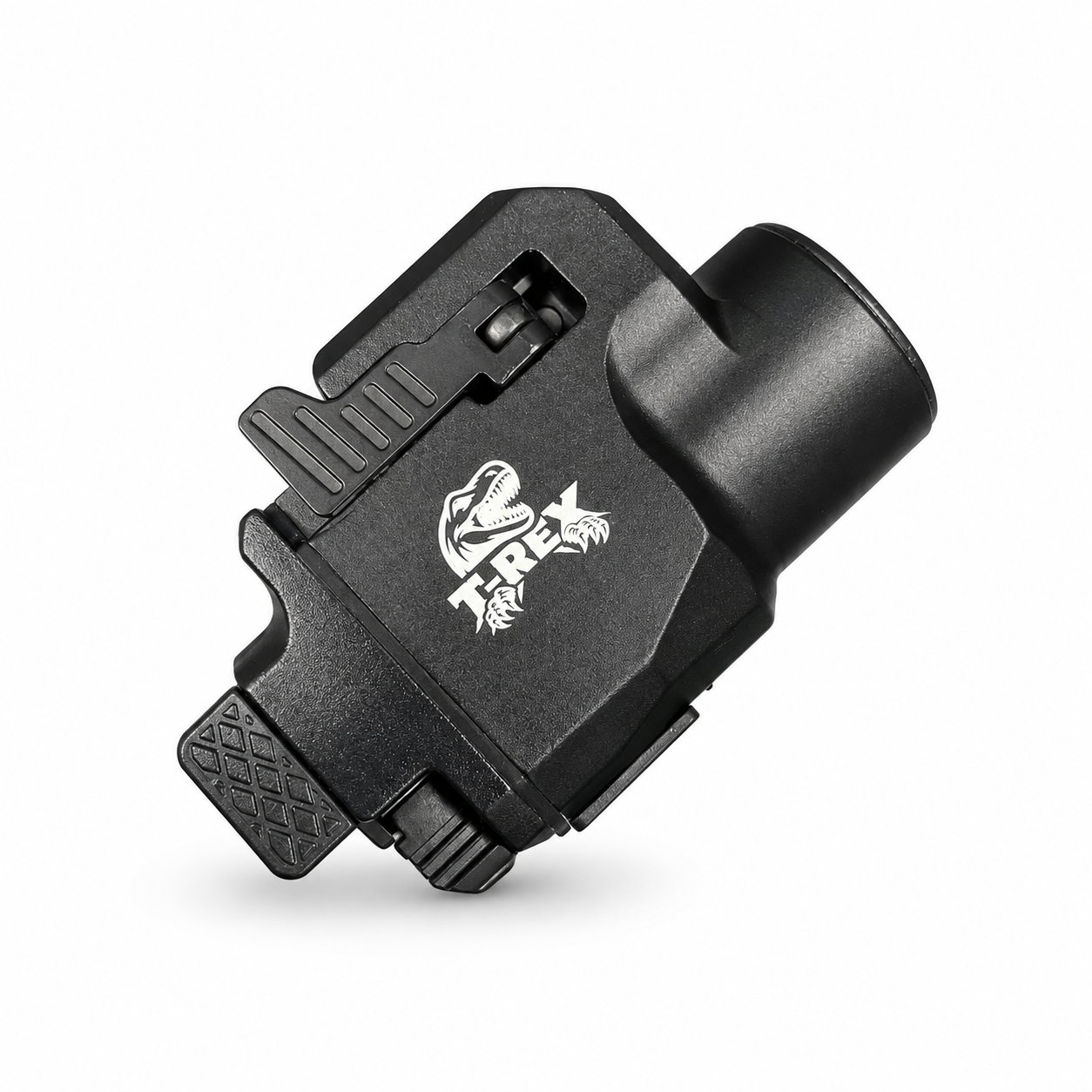 T-REX Compact Laser & Tactical Flashlight | 1200 Lumens | Black