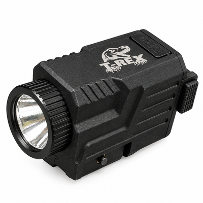 T-REX Compact Tactical Flashlight | 800 Lumens | Black