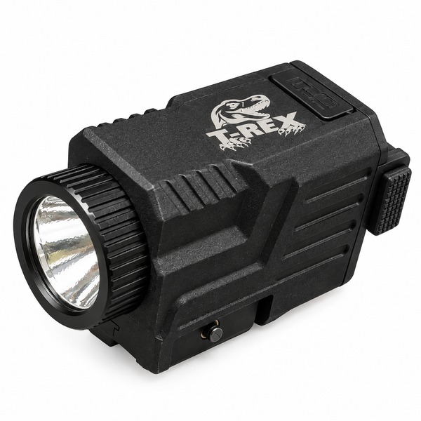 T-REX Compact Tactical Flashlight | 800 Lumens | Black