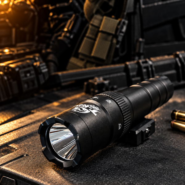 T-REX Laser & Tactical Flashlight Combo | 2500 Lumens | Black