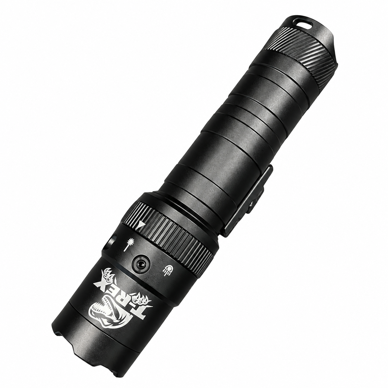 T-REX Laser & Tactical Flashlight Combo | 2500 Lumens | Black