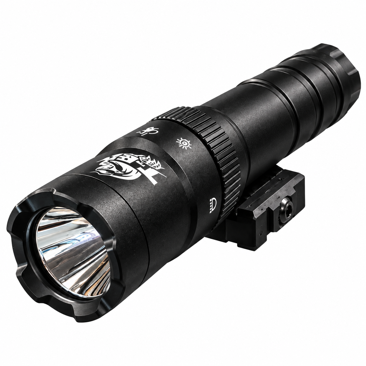 T-REX Laser & Tactical Flashlight Combo | 2500 Lumens | Black
