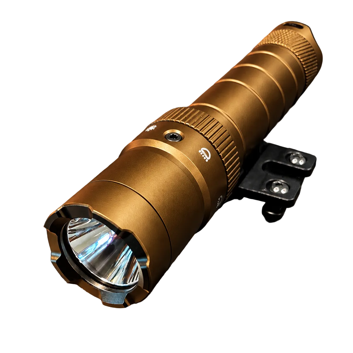T-REX Laser & Tactical Flashlight Combo w M-Lok | 2500 Lumens | Bronze