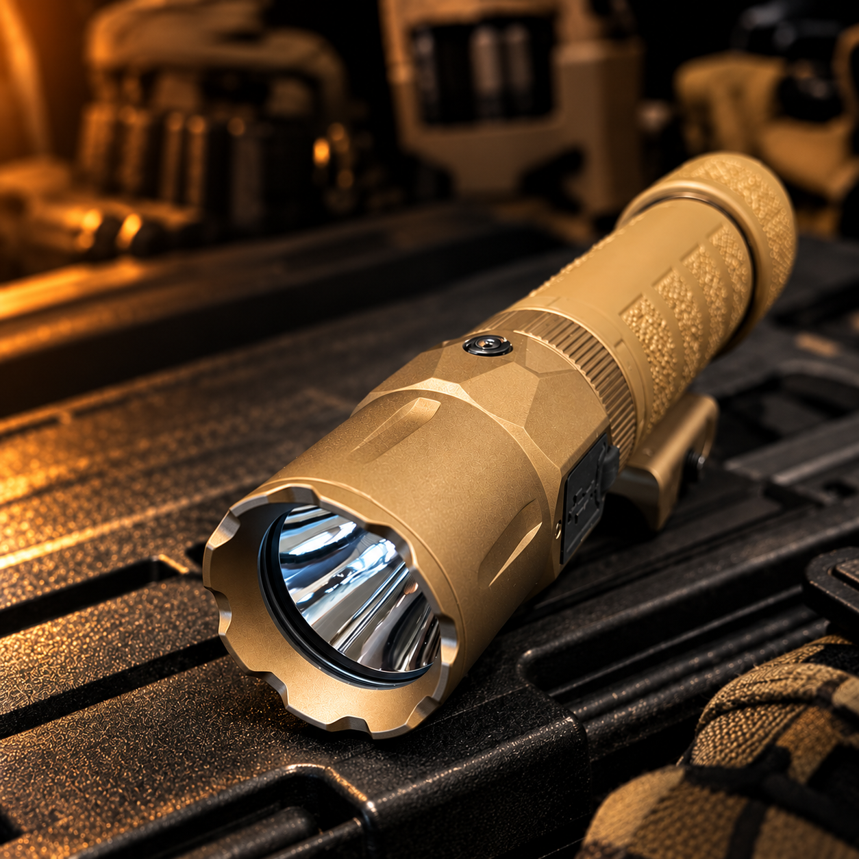 T-REX Laser & Tactical Flashlight Combo | 2500 Lumens | FDE